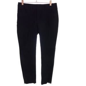 Banana Republic Jackson Fit Black Pants Size 6 Womens Ankle Trousers